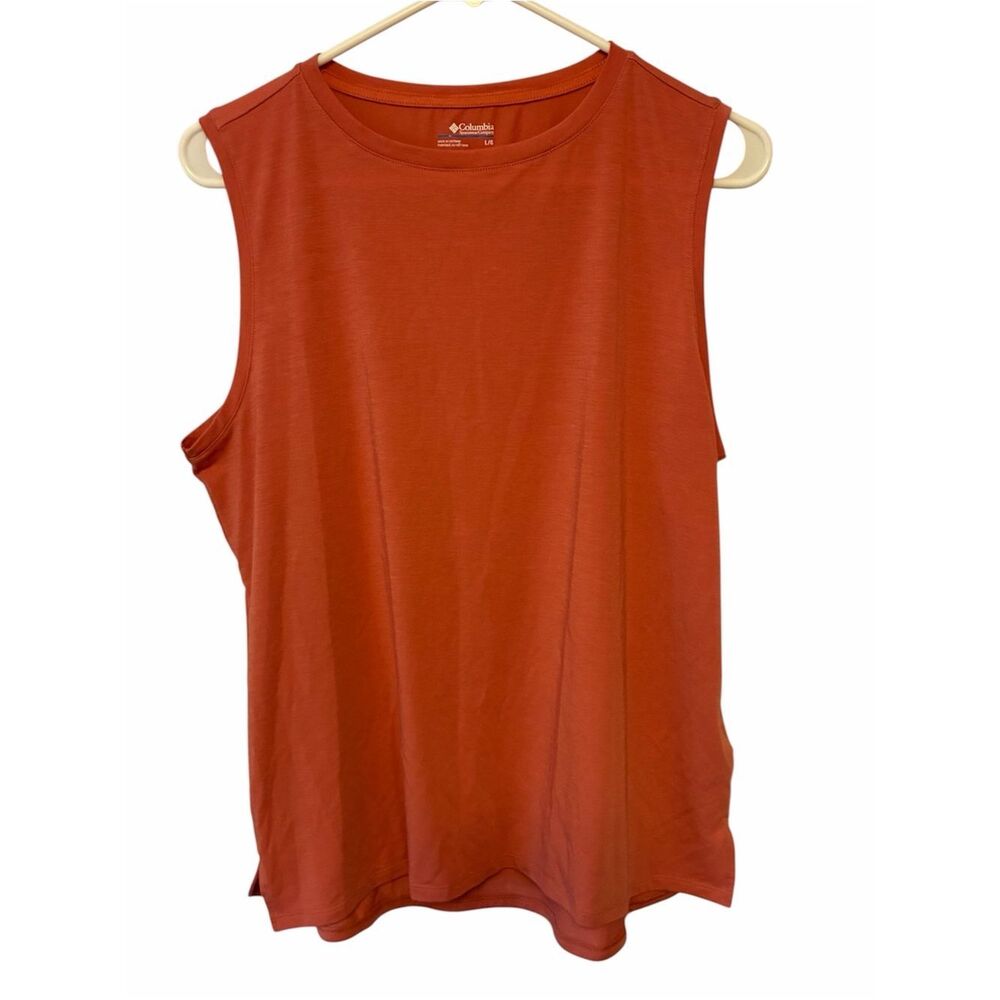Columbia Sleeveless Active Tank – Orange – Size Large